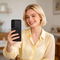 Tech-Protect MagPeak MagSafe maciņš for Samsung Galaxy S26+ - melns