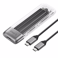 Orico TXM2-C3 M.2 NVME USB-C 3.2 10Gb/s disku ierīce - pelēka