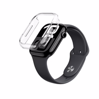 AmazingThing Minimal apvalks Apple Watch 46mm - Caurspīdīgs