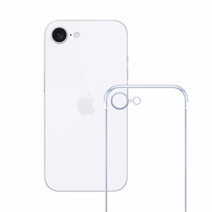 3mk Just20g Caurspīdīgs viedtālruņa apvalks Apple iPhone 16E - caurspīdīgs