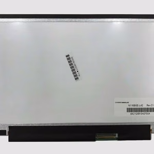 Portatīvā datora LCD ekrāns 11,6" 1366 x 768 HD, LED, SLIM, spīdīga, 40pin (labā), A+