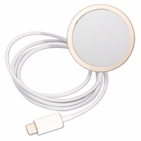 Komplekts Guess GUBPP14SHMEACSK apvalks + lādētājs iPhone 14 6.1" melns/ciets apvalks Marmors Magnētiskais