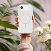 Magsafe Slim Silicone maciņš iPhone 17 Air balts