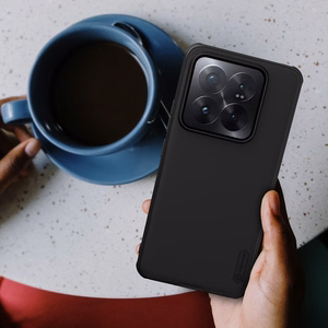 Nillkin Super Frosted Shield Pro pastiprināts viedtālruņa apvalks Xiaomi 14 Pro - melns