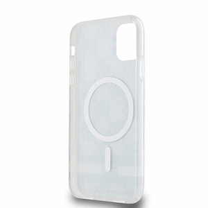 DKNY IML Checkered Mono Pattern & Printed Stripes MagSafe Чехол для iPhone 11 / Xr - чёрный