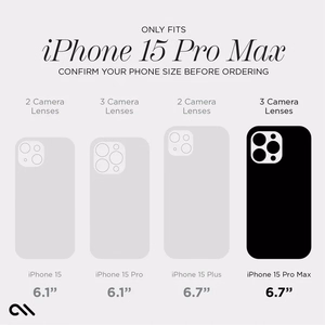 Case-Mate Shimmer MagSafe vāciņš ierīcei iPhone 15 Pro Max, zaigojošs
