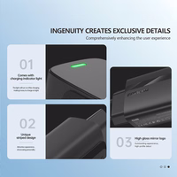 Foneng Sienas lādētājs EU63 - 2x USB - 12W ar USB-C kabeli balts