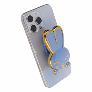 Lipīgs tālruņa statīvs RABBIT - zils