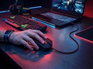 Esperanza EGM201R pele USB Type-A optiskā 2400 DPI labrocīga