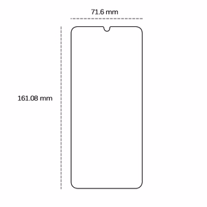 Tempered stikls 2,5D for Samsung Galaxy A06s