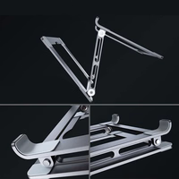 Tech-Protect ULS400 universālais salokāmais statīvs klēpjdatoriem līdz 17" - sudraba