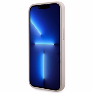 Guess GUHMP13XP4RPSP iPhone 13 Pro Max 6.7" rozā/rozā cietais apvalks 4G Printed Stripes MagSafe