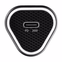 BLUE STAR automašīnas lādētājs Type C 3A 20W PD QC3.0 AFC melns