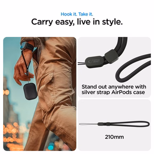 Tech-Protect NaturalFit Чехол для AirPods Pro 3 - чёрный