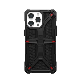 UAG Monarch viedtālruņa apvalks iPhone 15 Pro Max - melns kevlar