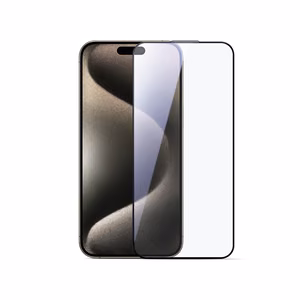 Joyroom JR-MLG0278 2.5D HD Putekļu necaurlaidīgs rūdītais stikls ar melnu rāmi priekš iPhone 15 Plus/16 Plus