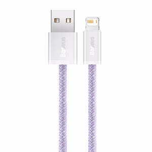 Baseus Dynamic kabelis USB uz Lightning, 2.4A, 2m (violets)