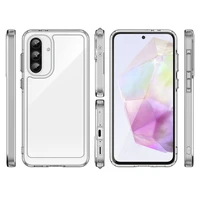 Kosmosa apvalks Samsung Galaxy A26 ar elastīgu rāmi - caurspīdīgs