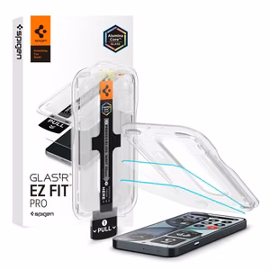 Spigen Glas.tR EZ Fit Pro rūdīta stikla ekrāna aizsargs modelim Nothing Phone 4A, 2 gab.