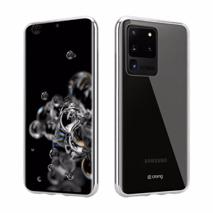 Crong Crystal Slim vāciņš ierīcei Samsung Galaxy S20 Ultra, caurspīdīgs