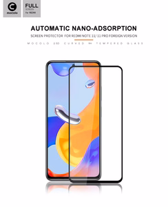 Mocolo 2.5D Full Glue Glass rūdīta stikla ekrāna aizsargs Xiaomi Redmi Note 11 Pro / Note 11 Pro+