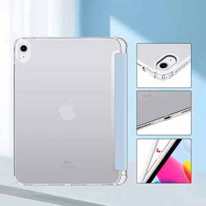 Tech-Protect SC Pen Hybrid viedtālruņa apvalks iPad 10.9" 2022 - gaiši zila