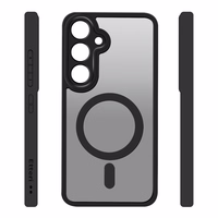 Etteri Matēts Mag maciņš for Samsung Galaxy S25 melns