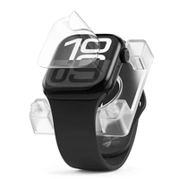 Ringke Dual Easy Pro 2 gabalu aizsargplēve Apple Watch 10 46mm pulkstenim - caurspīdīga