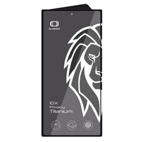 Rūdīts stikls Tel Protect 10X Privacy Titanium priekš Samsung Galaxy S25 Ultra (ar pirkstu nospiedumu atbloķēšanu) (apvalks)