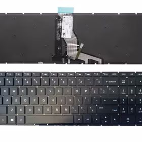 Keyboard HP 250 G6, 255 G6, 256 G6, 258 G6, 15-BS with backlight (US)