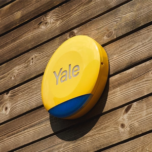 Yale viedās signalizācijas sākuma komplekts 6 elementi - Vadības bloks, Sirēna, Tastatūra, Tālvadības pults, Kustības sensors, Loga/durvju sensors