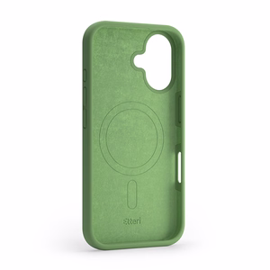 Etteri Silikona mag futrālis iPhone 16 Plus 6,7" gaiši zaļš