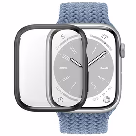 PanzerGlass Pilnīgs korpuss pulkstenim Apple Watch 7 41mm – melns