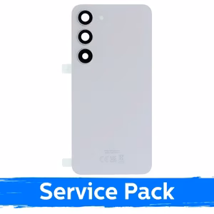 Aizmugurējais vāciņš saderīgs ar Samsung S911 S23 / Cream / (Service Pack)