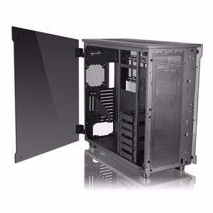 Thermaltake View 91 TG RGB datora korpuss, Ultra Tower, melns