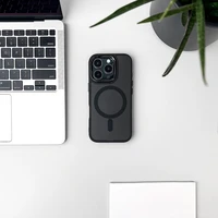 Modes viedtālruņa apvalks ar magnētisko funkciju iPhone 17 Pro Max - melns