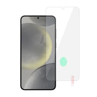 Aizsargstikls - oranžs SAMSUNG GALAXY S24 (ar pirkstu nospieduma atbloķēšanu)