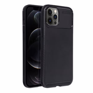 Carbon Premium maciņš iPhone 12 Pro Max Carbon Premium