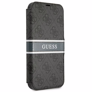 Guess GUBKP13L4GDGR atvāžamais maciņš iPhone 13 Pro / 13 6,1" 4G Stripe – pelēks