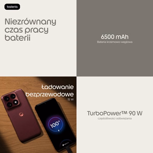 Motorola Edge 70 Pro 5G 8/256 GB, sarkans
