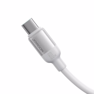 Joyroom S-A62 Lively Series 3A USB-A - USB-C kabelis 1.2 m - balts