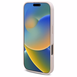 Guess GUHMP16XP4ROPEMCP iPhone 16 Pro Max 6.9" ciets vāciņš rozā 4G ziedu raksts MagSafe