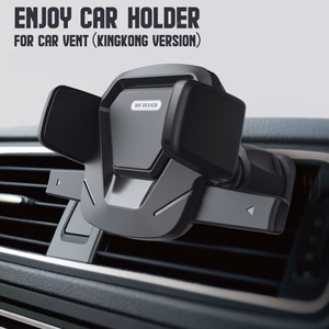 WEKOME WP-U82 King Kong Series mehānisks auto turētājs 4,7–6,5" tālruņiem, melns