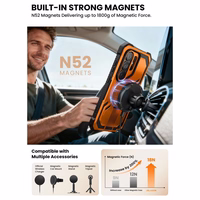 Supcase ArmorBox Mag MagSafe Maciņš for Samsung Galaxy S26 Ultra - oranžs and melns