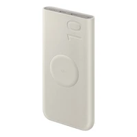 Magnētiskais portatīvais lādētājs Samsung EB-U2510XUEGEU 10000mAh 2x USB-C 25W SFC (smilškrāsas)