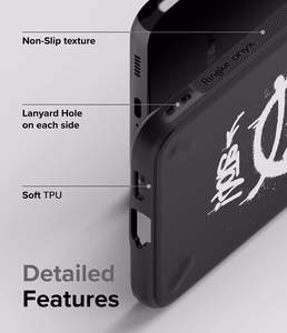 Ringke Onyx Design прочный чехол для Samsung Galaxy S22+ (S22 Plus) чёрный (X)