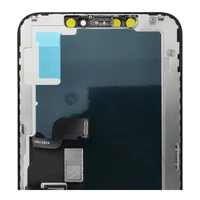 LCD ekrāns (m) iPhone Xs Max ar digitizatoru - melns (m) (HD+ Incell) IC Transferable