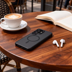 Tech-Protect MagCam MagSafe Maciņš for Samsung Galaxy S26 Ultra - Matēts melns