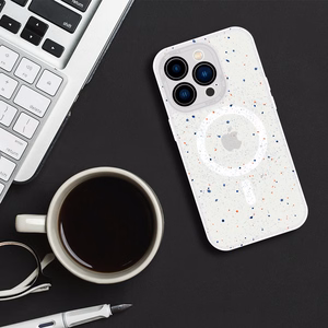 Tel Protect magnētiskais Splash matētais viedtālruņa apvalks Iphone 15 Plus, balts