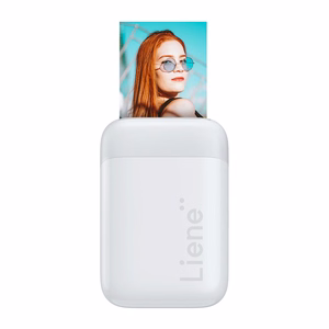 Портативный фотопринтер Liene Pearl 2x3" (белый)